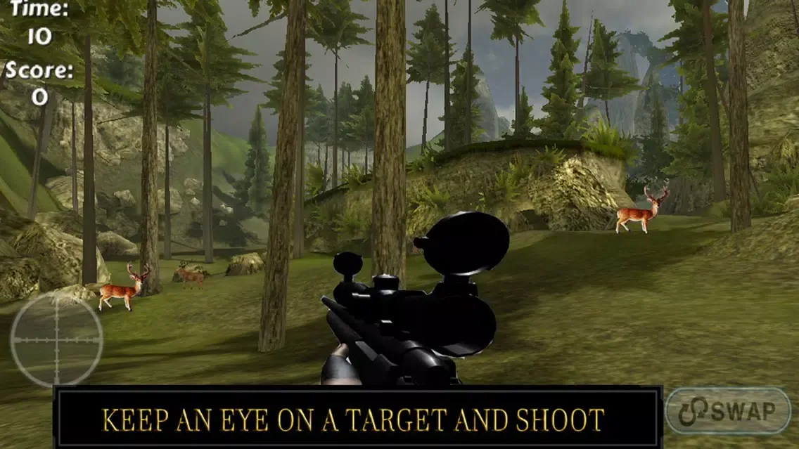 Capturas de tela do Wild Deer Hunting 2016