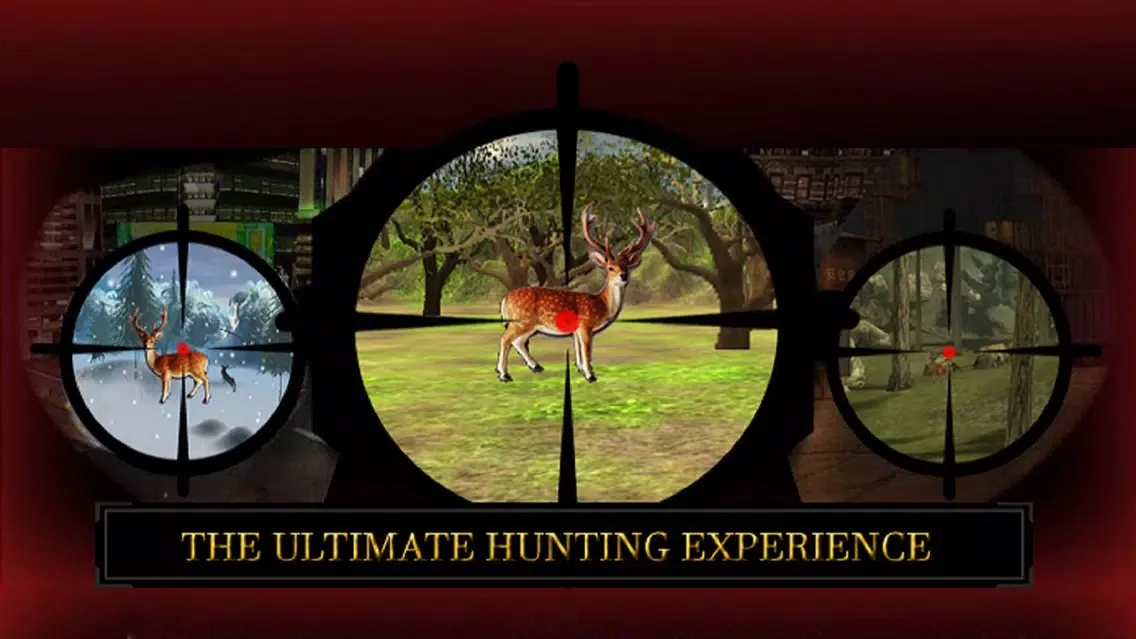 Capturas de tela do Wild Deer Hunting 2016