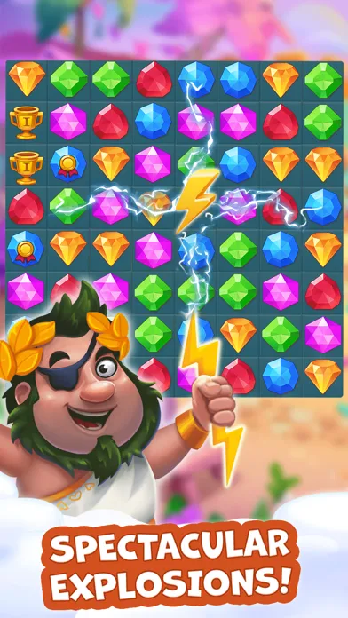 Pirate Treasures - Gems Puzzle स्क्रीनशॉट