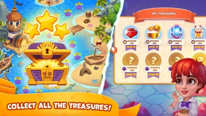 Pirate Treasures - Gems Puzzle स्क्रीनशॉट