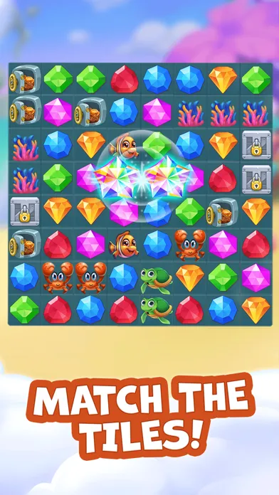 Pirate Treasures - Gems Puzzle स्क्रीनशॉट