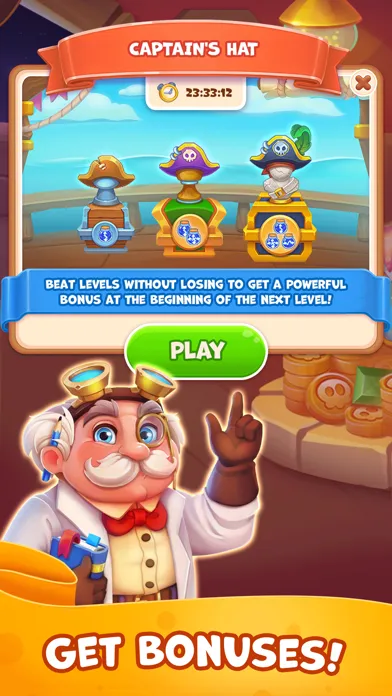 Pirate Treasures - Gems Puzzle स्क्रीनशॉट