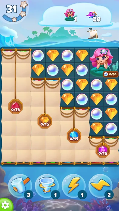 Pirate Treasures - Gems Puzzle स्क्रीनशॉट