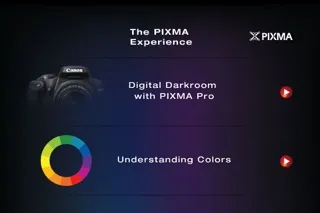 Ảnh chụp màn hình của CANON PIXMA PRO PRINTER