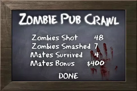 Zombie Pub Crawl 스크린샷