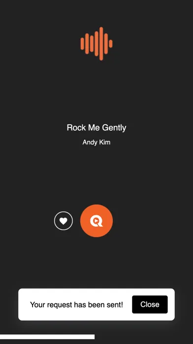 Screenshot di Orange Door Request