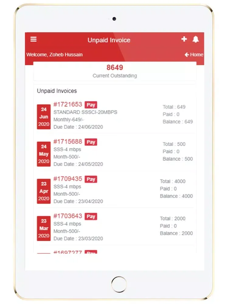 صور ORANGE FIBERNET iPad 