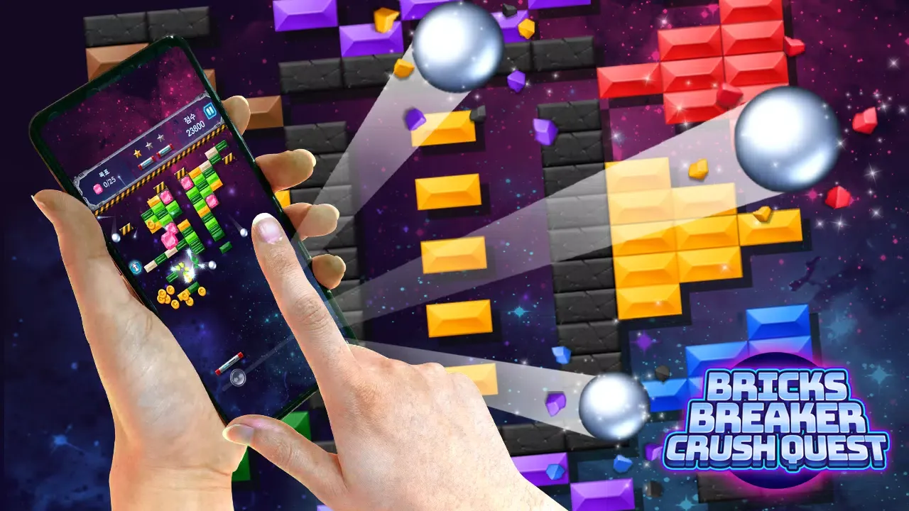 Bricks Breaker Crush Quest Screenshots