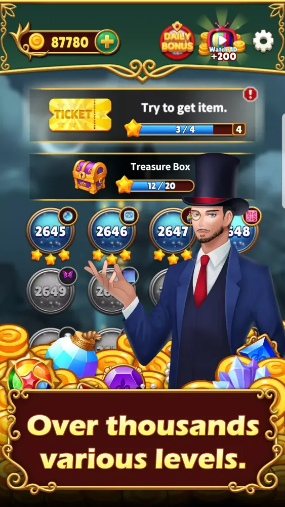 Jewels Mystery Screenshots