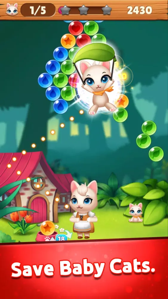 Bubble Cats: Puzzle Mania Screenshots