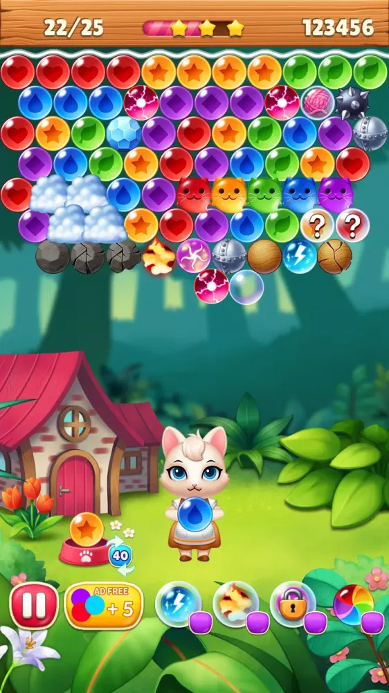 Bubble Cats: Puzzle Mania Screenshots