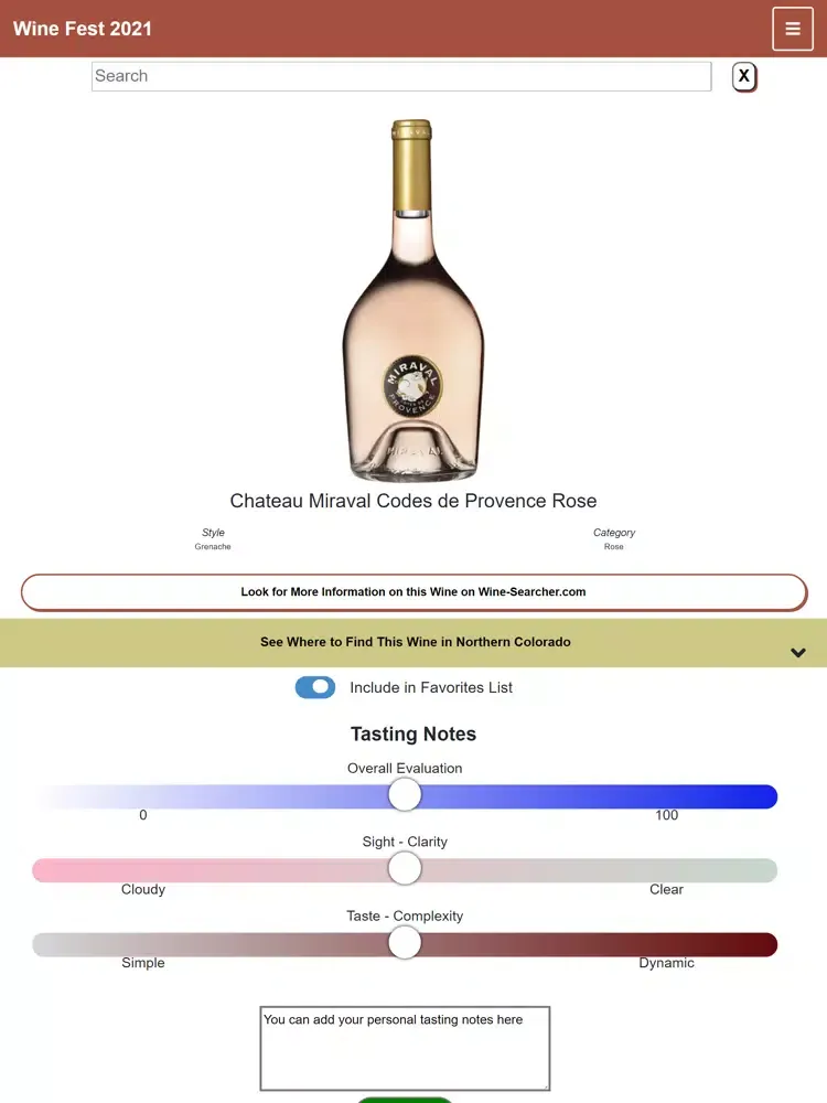 DRS Wine Fest iPad  سکرین شاٹس