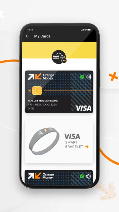 Zrzuty ekranu Orange Money Jordan