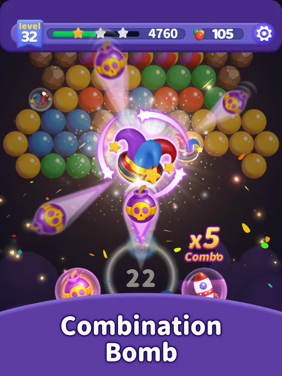 Capturas de tela do Castle legends bubble shooter iPad 