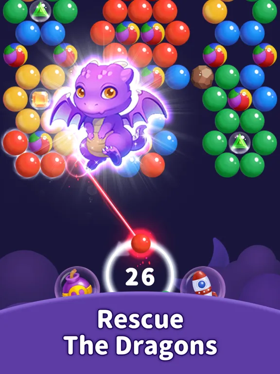 Capturas de tela do Castle legends bubble shooter iPad 
