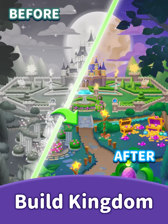 Capturas de tela do Castle legends bubble shooter iPad 