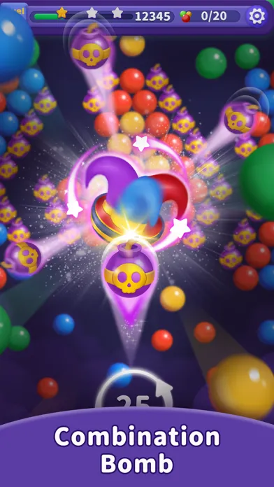 Capturas de tela do Castle legends bubble shooter