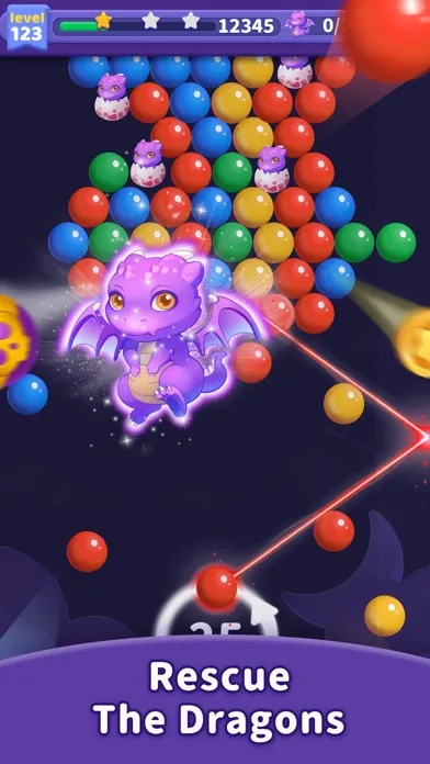 Capturas de tela do Castle legends bubble shooter