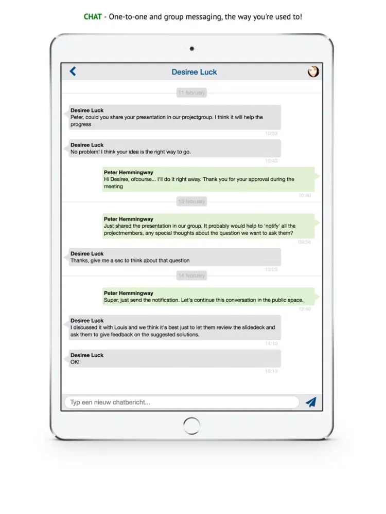 Blueboard Politie iPad  Ekran Görüntüleri