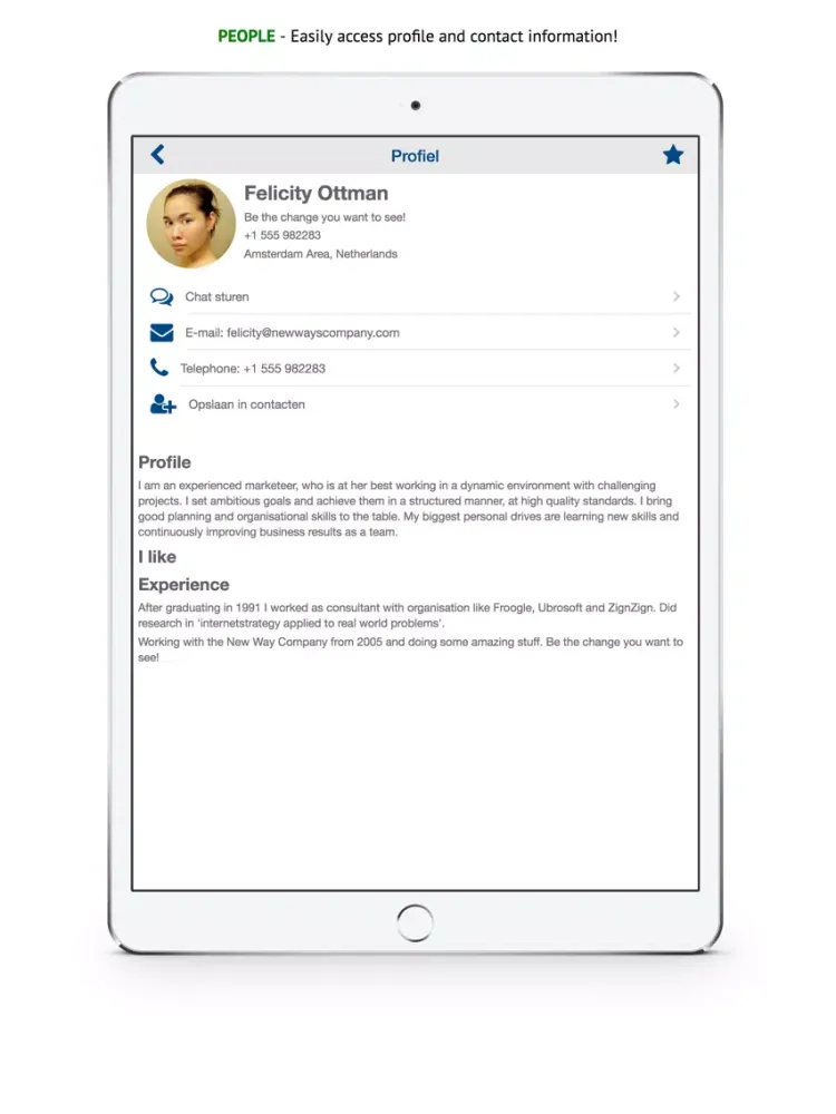 Blueboard Politie iPad  Ekran Görüntüleri