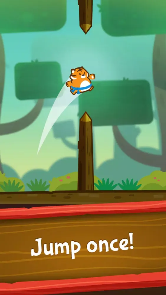 Tangkapan layar Panda Must Jump Twice
