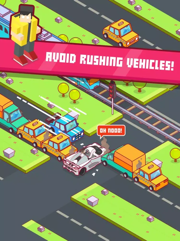 Speedy Car - Endless Rush iPad  स्क्रीनशॉट