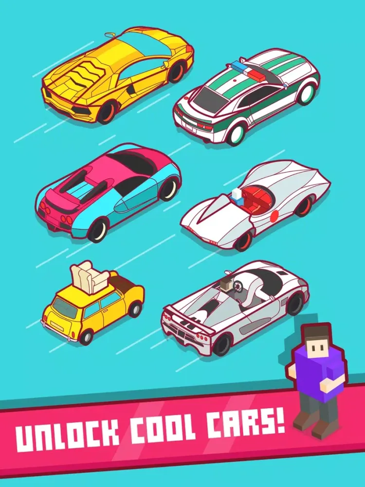 Speedy Car - Endless Rush iPad  स्क्रीनशॉट