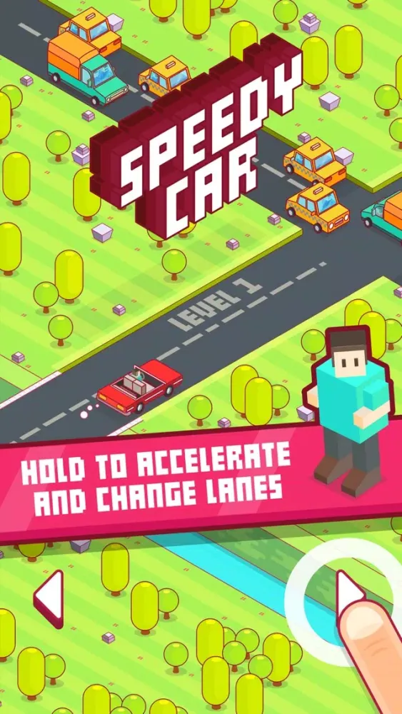 Speedy Car - Endless Rush स्क्रीनशॉट