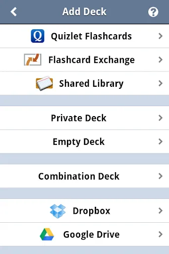 Flashcards Deluxe Lite স্ক্রিনশট