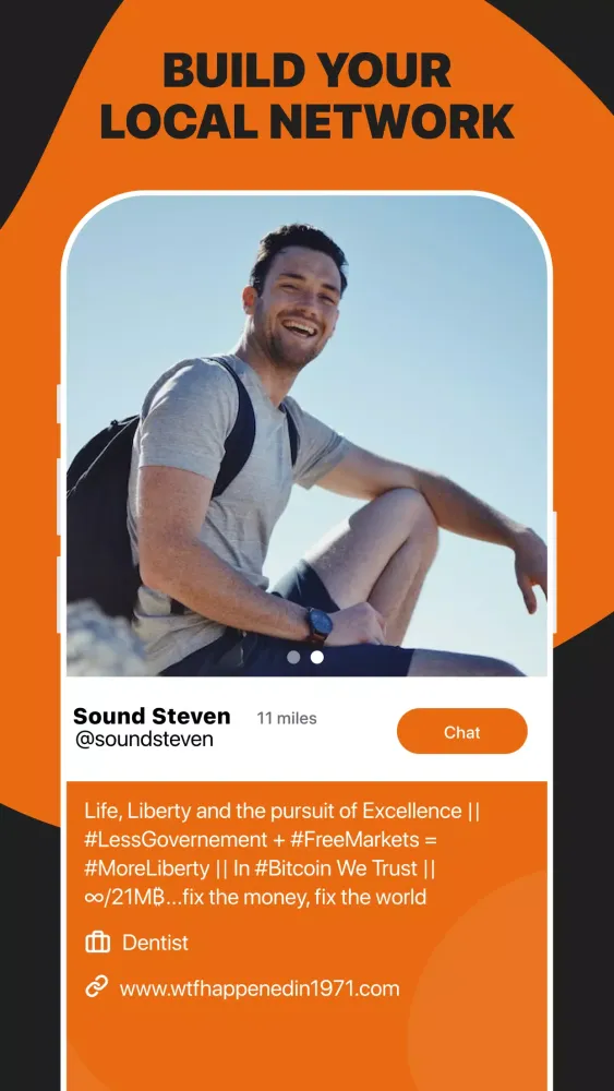Orange Pill App - Bitcoin Screenshots