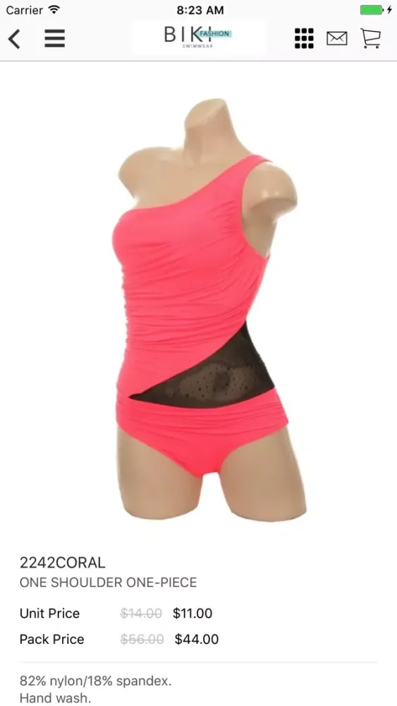 Ảnh chụp màn hình của Biki Fashion - Wholesale Clothing