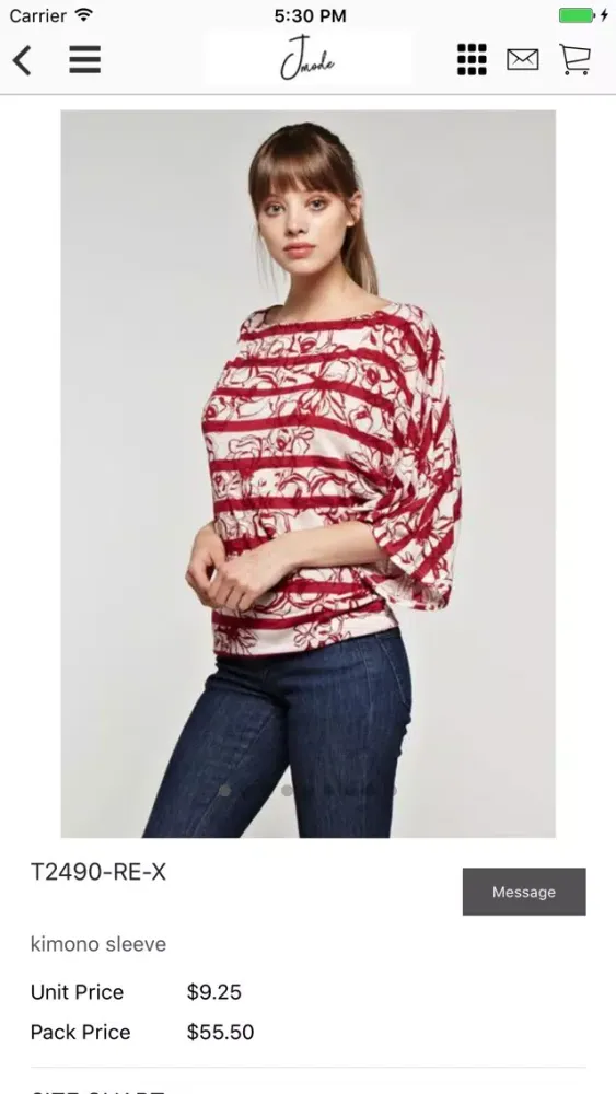 Capturas de pantalla de J MODE USA: Wholesale Clothing
