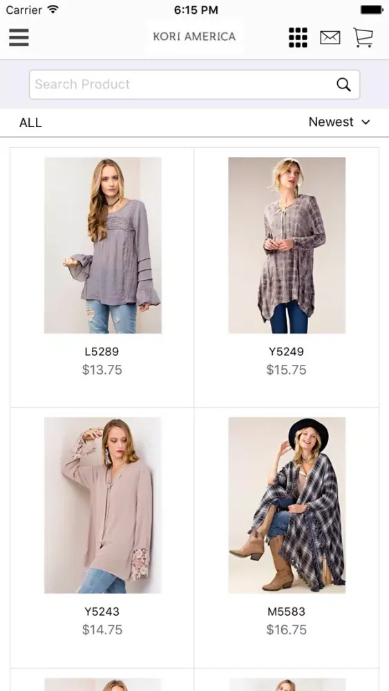 تصاویر KORI AMERICA - Wholesale