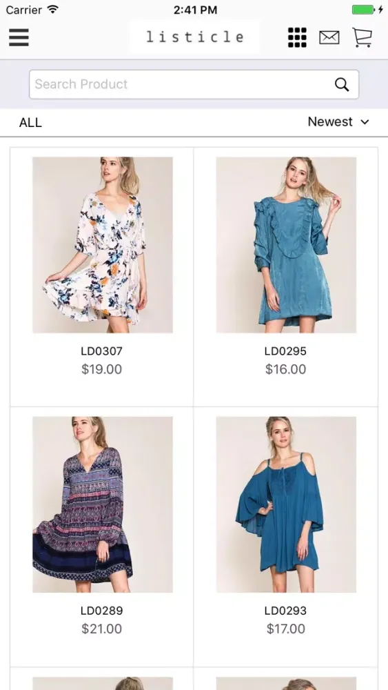 LISTICLE - Wholesale Clothing سکرین شاٹس