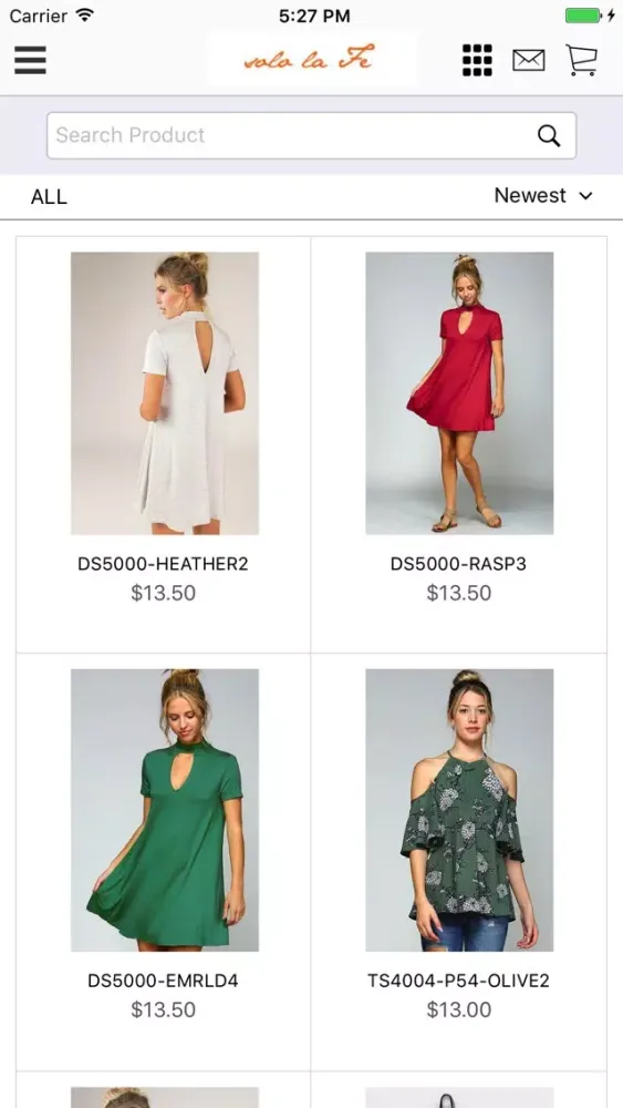 Capturas de pantalla de Solo La Fe: Wholesale Clothing