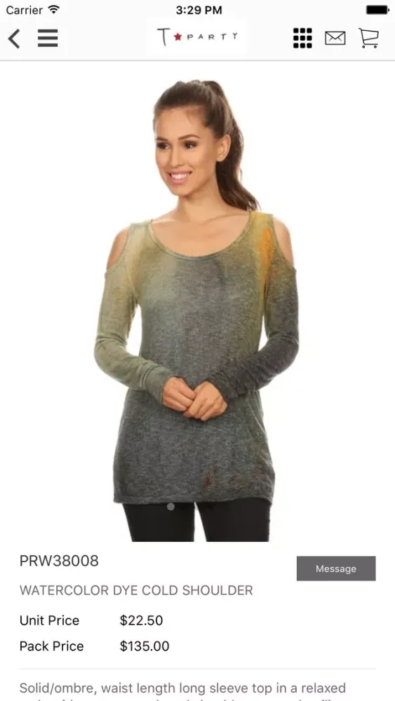 Скриншоты T-Party - Wholesale Clothing