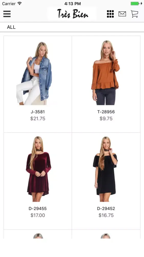 Tres Bien - Wholesale Clothing应用截图