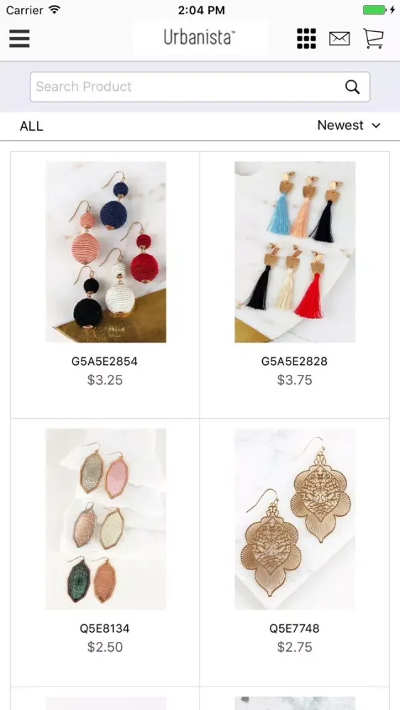 Screenshot di URBANISTA - Wholesale Fashion