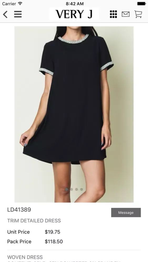 Скриншоты VERY J - Wholesale Clothing