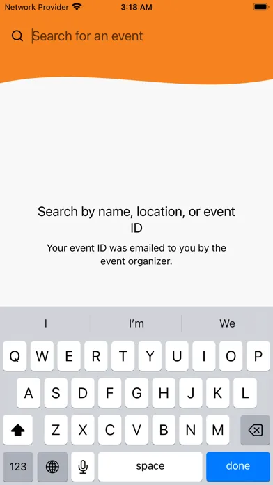 OTF Events سکرین شاٹس
