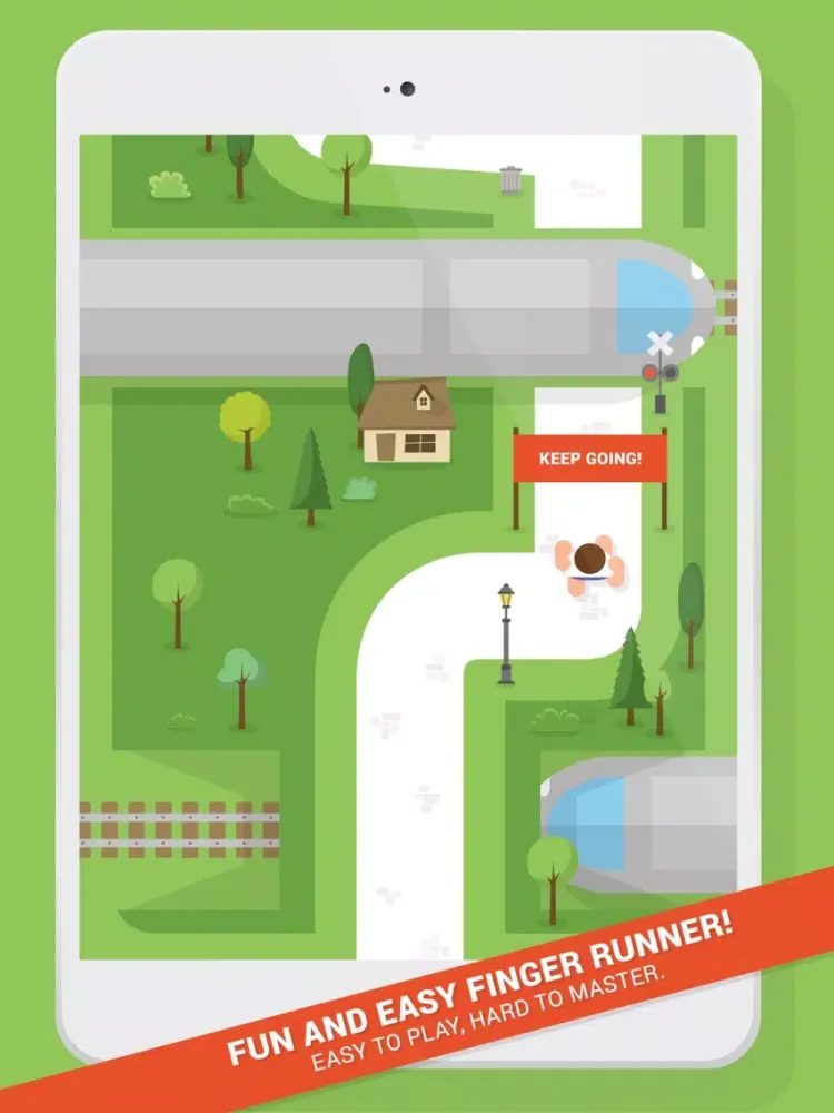 Follow The Road - Line Runner iPad  Ekran Görüntüleri