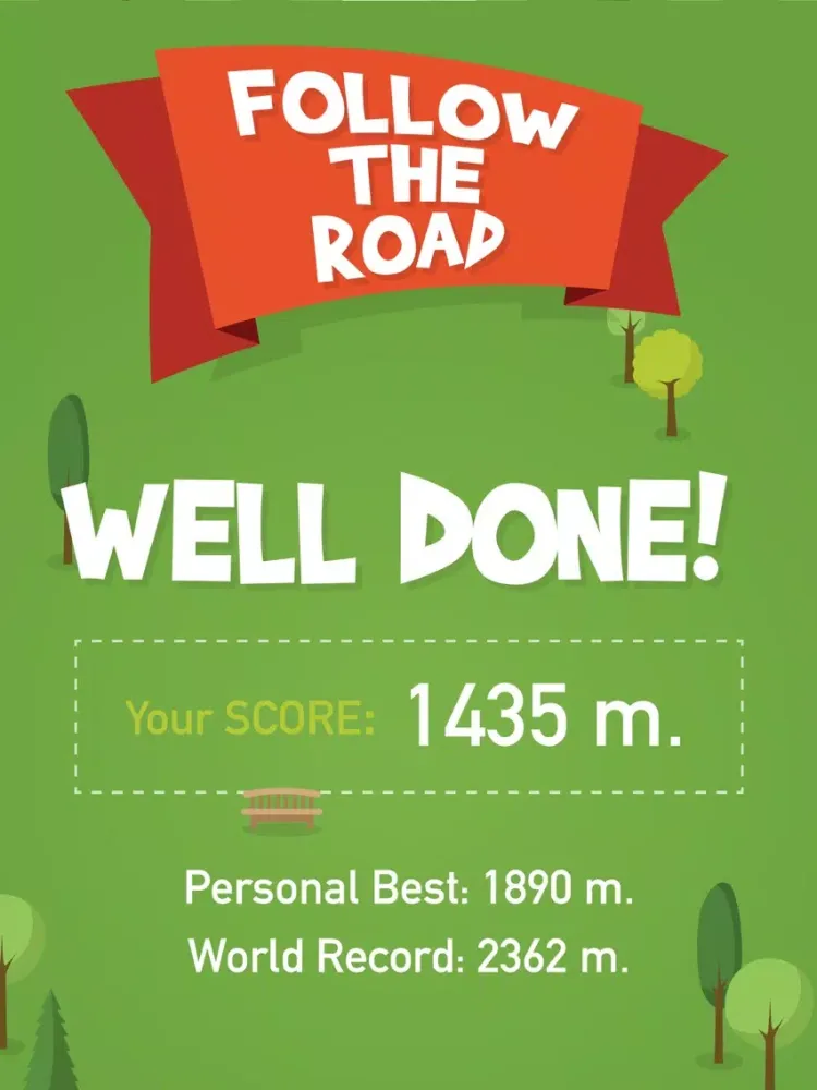 Follow The Road - Line Runner iPad  Ekran Görüntüleri