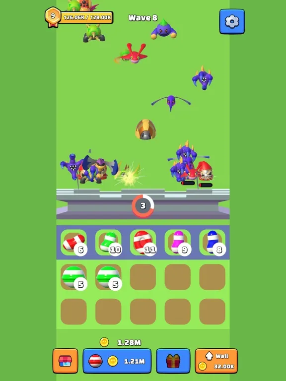 Candy Cannon - Merge Defense iPad  スクリーンショット