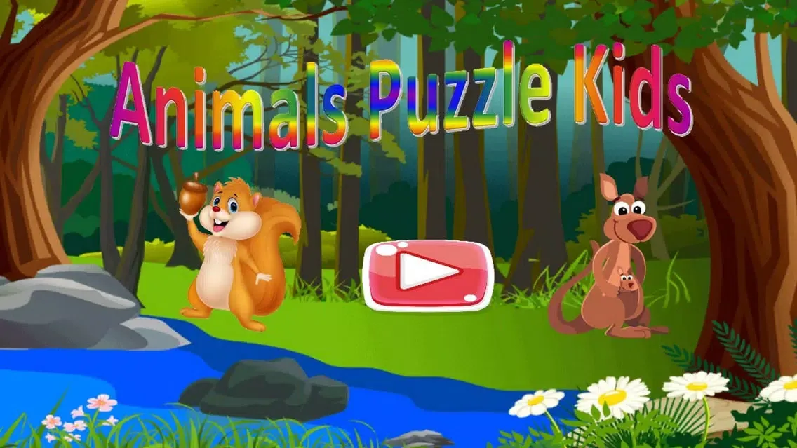 Tangkapan layar Animals Puzzle Kids