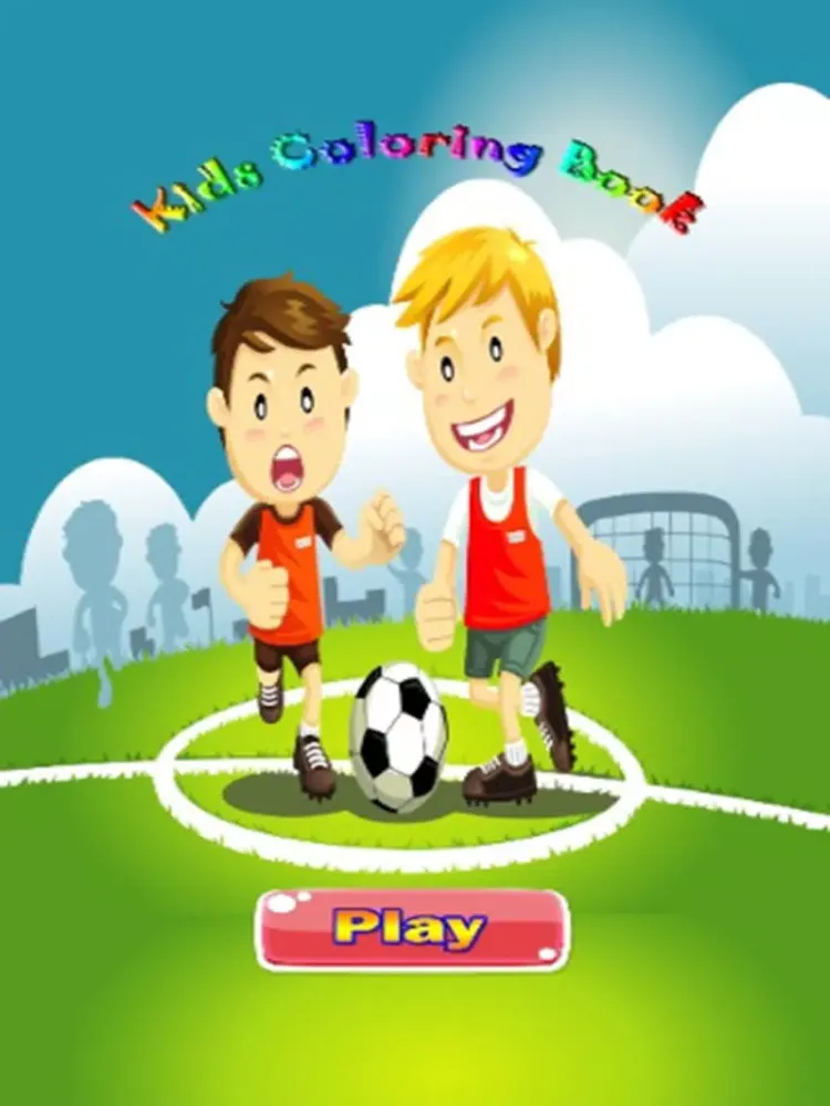 Capturas de tela do Football Coloring Book for Kids iPad 