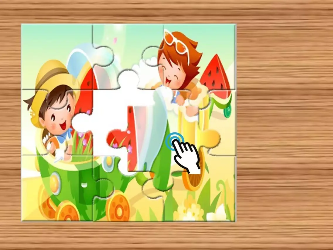 Скриншоты Jigsaw Puzzles Game for Kids iPad 