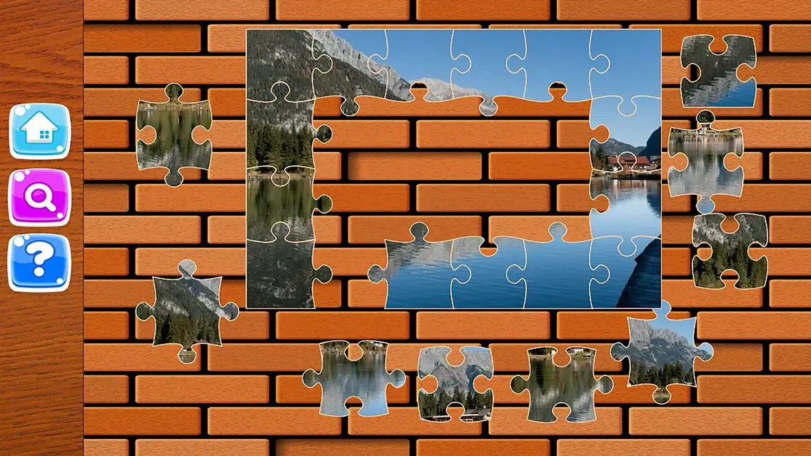Jigsaws Puzzle Lake Game for adults and Kids Screenshots