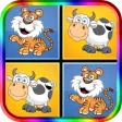 Animal Match Game For Kids