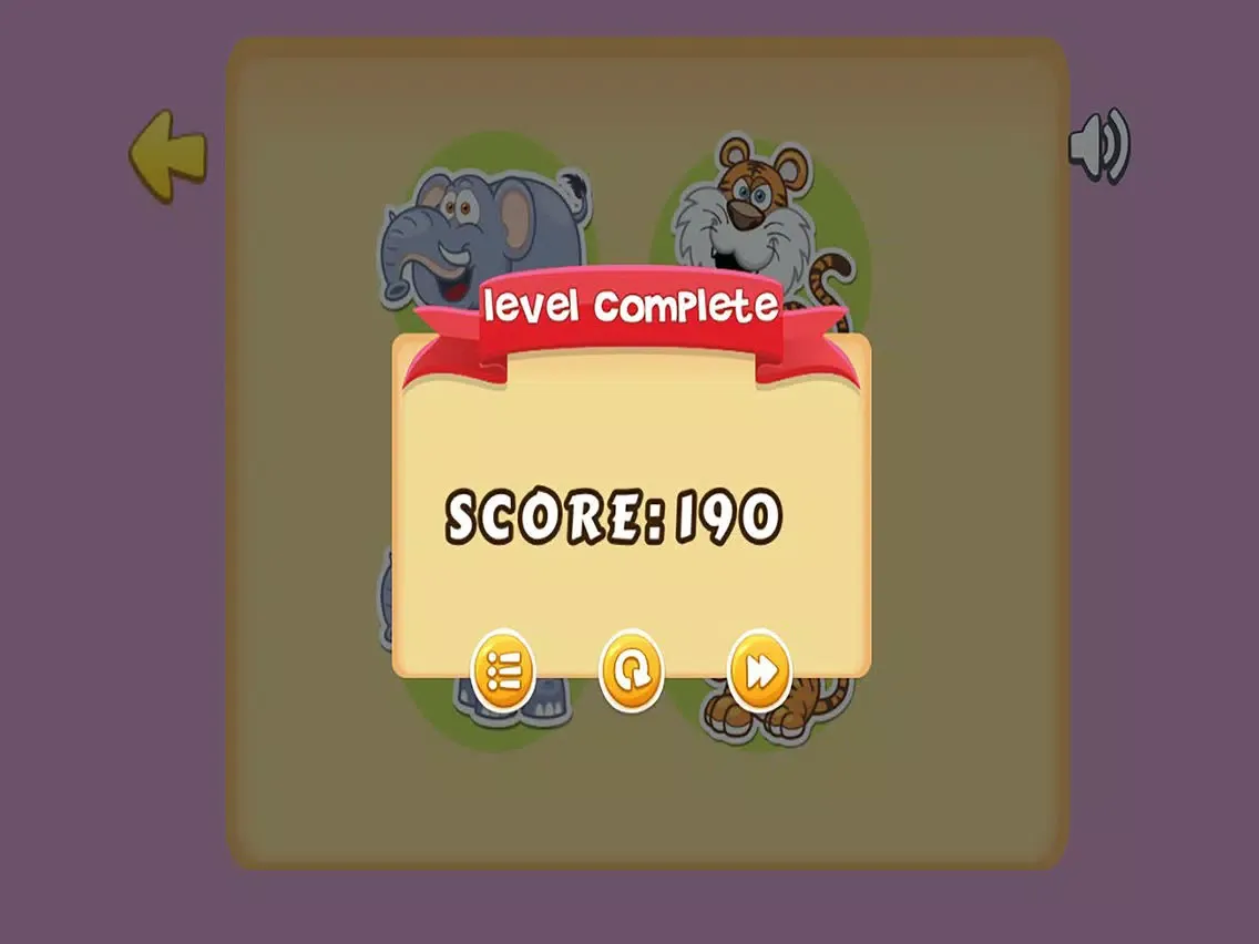 Capturas de pantalla de Animal Match Game For Kids iPad 