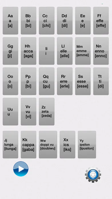 Italian Alphabet Learn স্ক্রিনশট